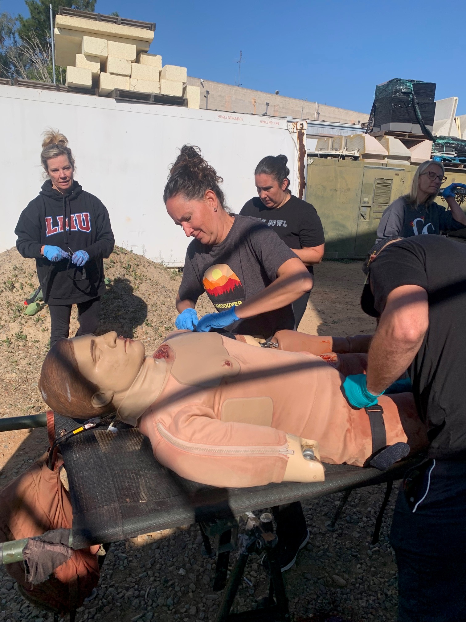 Stop the bleed technical skills.